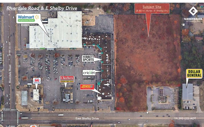 Pictures of Land property located at E Shelby Drive, Memphis, TN 38125 for sales - image #1