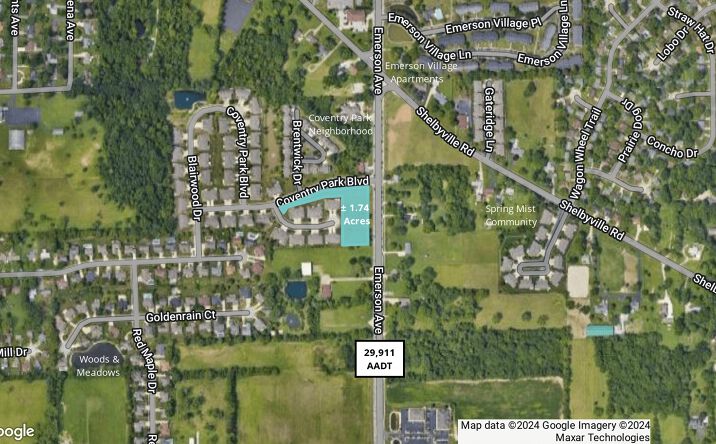 Pictures of Land property located at 5640 S Emerson Ave, Indianapolis, IN 46237 for sales - image #1