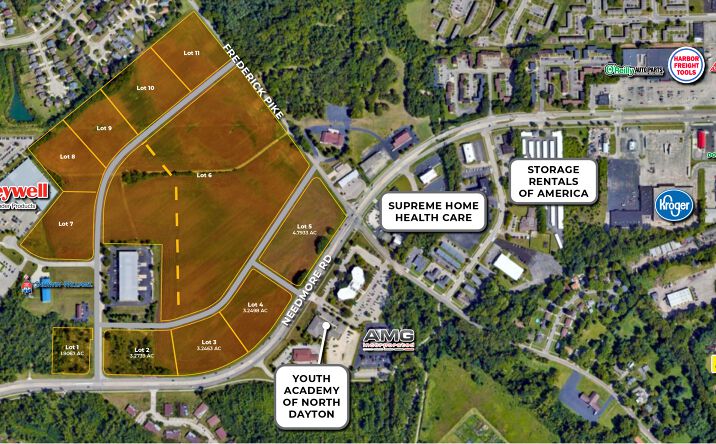 Pictures of Land property located at Frederick Pike, Dayton, OH 45414 for sales - image #1