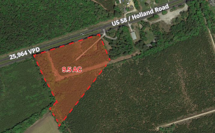 Pictures of Land property located at Holland Rd, Suffolk, VA 23437 for sales - image #1