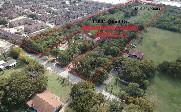 Pictures of Land property located at 12004 Quail Drive, Balch Springs, TX 75180 for sales - image #1