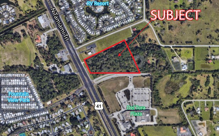 Pictures of Land property located at 19030 N Tamiami Trail, North Fort Myers, FL 33903 for sales - image #1