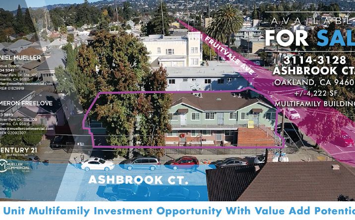 Pictures of Multifamily property located at 3114 Ashbrook Ct, Oakland, CA 94601 for sales - image #1