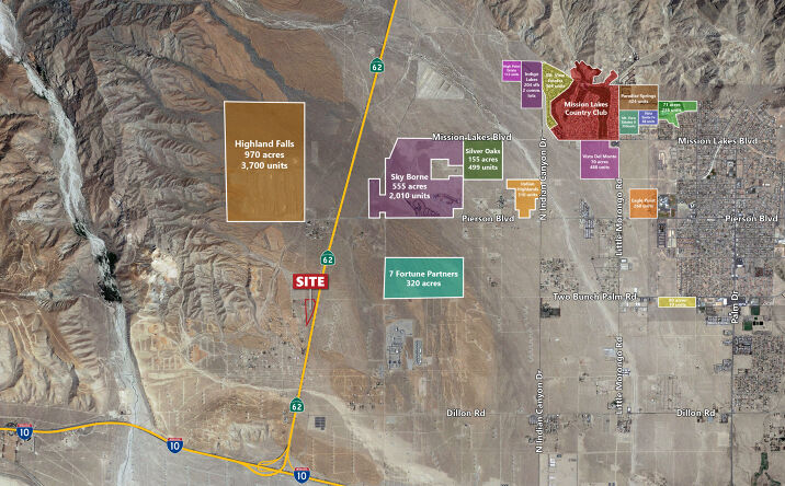 Pictures of Land property located at Highway 62, Desert Hot Springs, CA 92240 for sales - image #1