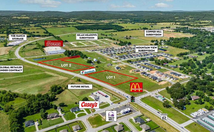 Pictures of Land property located at Lot 1-4  Hwy 62, Prairie Grove, AR 72753 for sales - image #1