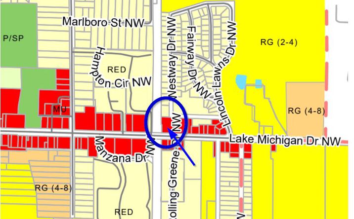 Pictures of Land property located at 3791 Lake Michigan Dr NW, Grand Rapids, MI 49544 for sales - image #1