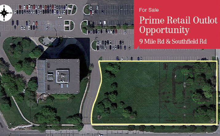 Pictures of Land property located at W Nine Mile Rd, Southfield, MI 48075 for sales - image #1