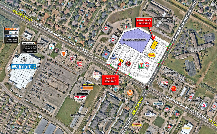 Pictures of Retail property located at 6226 Saratoga Blvd, Corpus Christi, TX 78414 for sales - image #1