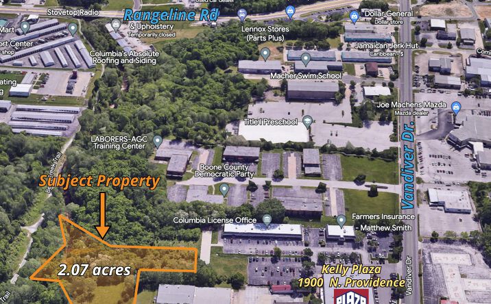 Pictures of Land property located at Vandiver Dr, Columbia, MO 65202 for sales - image #1