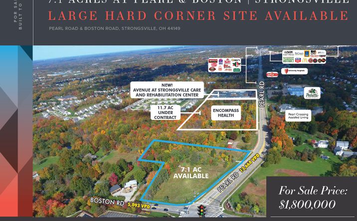 Pictures of Land property located at Pearl Rd, Strongsville, OH 44136 for sales - image #1