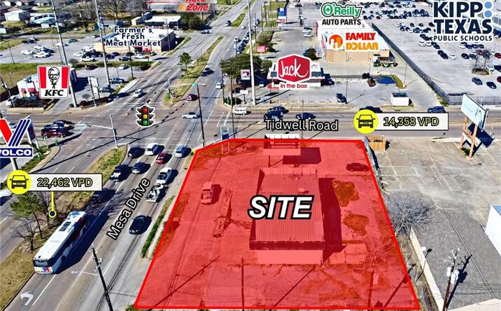 Pictures of Retail, Land property located at 9430 Mesa Drive, Houston, TX 77028 for sales - image #1