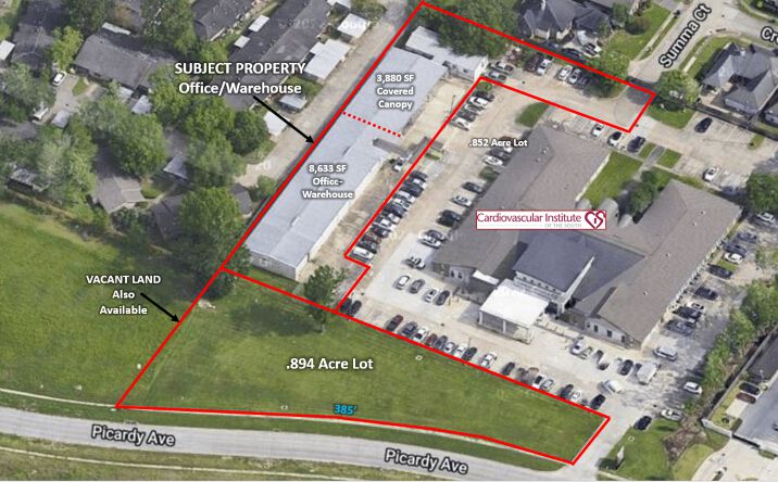 Pictures of Industrial, Office property located at 8377 Picardy Ave, Baton Rouge, LA 70809 for sales - image #1