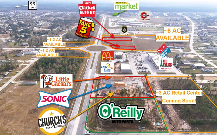 Pictures of Land property located at 1616 County Rd 3549, Cleveland, TX 77327 for sales - image #1