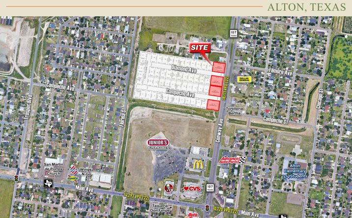 Pictures of Land property located at 621 Alton Boulevard, Alton, TX 78542 for sales - image #1