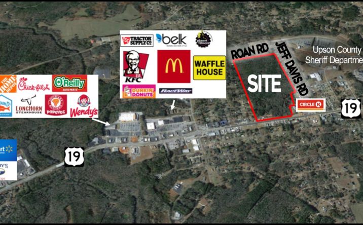 Pictures of Land property located at 1417 US Highway 19 N, Thomaston, GA 30286 for sales - image #1