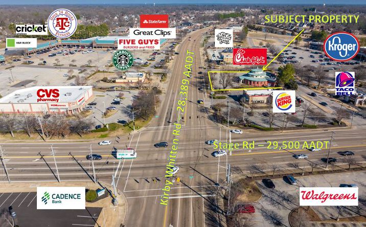Pictures of Retail property located at 2936 Kirby Whitten Rd, Bartlett, TN 38134 for sales - image #1