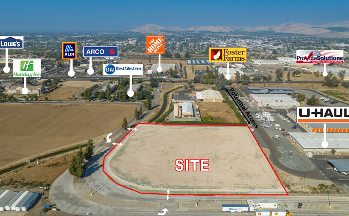 Pictures of Land property located at 191 W Poplar Ave, Porterville, CA 93257 for sales - image #1
