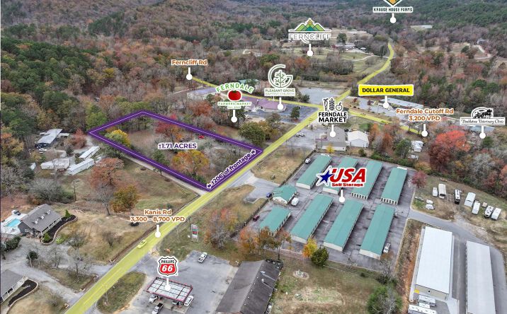 Pictures of Land property located at 27007 Kanis Rd, Little Rock, AR 72223 for sales - image #1