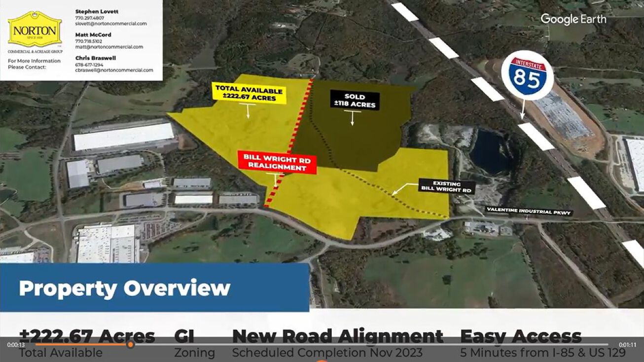 Valentine Industrial Pkwy, Pendergrass, GA 30567