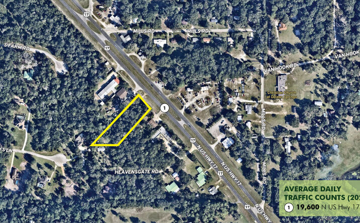 Pictures of Land property located at US-17, De Leon Springs, FL 32130 for sales - image #1
