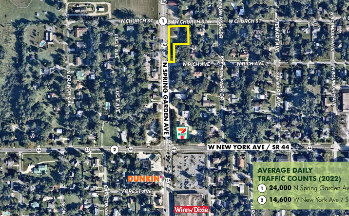 Pictures of Land property located at 217 N Spring Garden Ave, DeLand, FL 32720 for sales - image #1