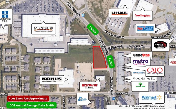 Pictures of Land property located at 3030 Wiley Blvd SW, Cedar Rapids, IA 52404 for sales - image #1