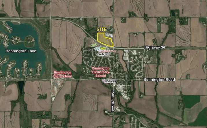 Pictures of Land property located at 156th And Highway 36, Bennington, NE 68007 for comps - image #1