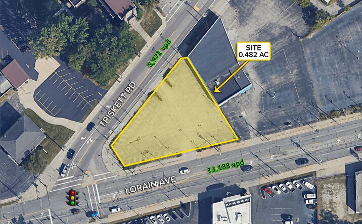 Pictures of Land property located at 15310 Lorain Ave, Cleveland, OH 44111 for sales - image #1