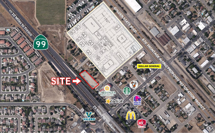 Pictures of Land property located at 312 W Tuolumne St, Fowler, CA 93625 for sales - image #1