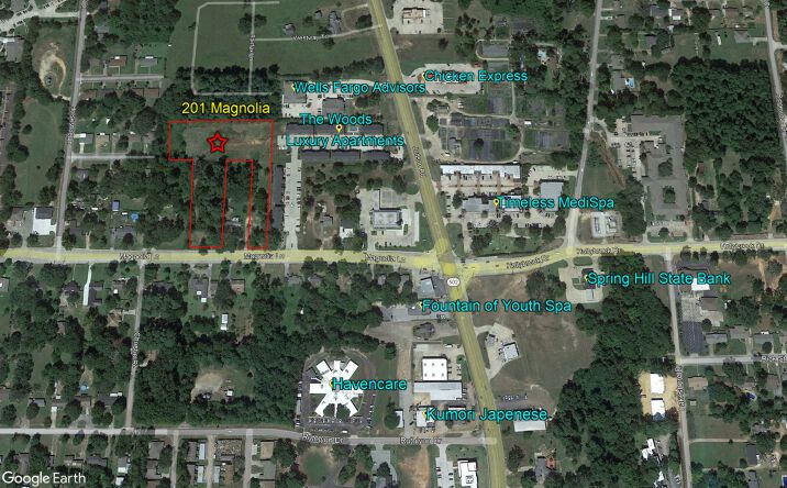 Pictures of Land property located at 201 Magnolia Lane, Longview, TX 75605 for sales - image #1