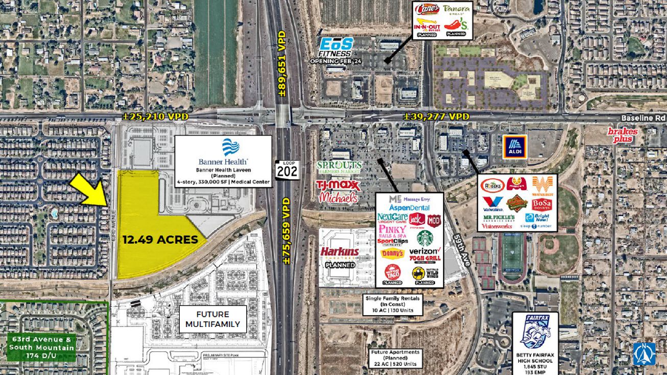 Loop 202 & Baseline Road, Laveen Village, AZ 85339 | Crexi.com