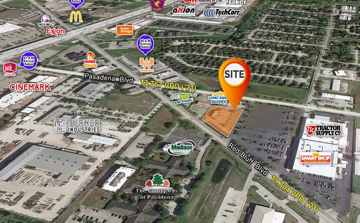 Pictures of Retail property located at 4019 Red Bluff Rd, Pasadena, TX 77503 for sales - image #1