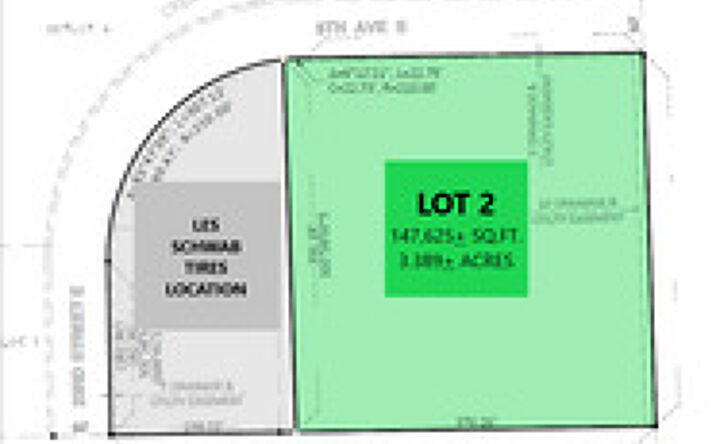 Pictures of Land property located at Lot 1 & Lot 2 Centerpointe 2nd Addition, Watertown, SD 57201 for sales - image #1