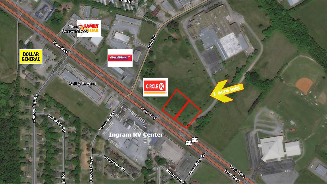 Pictures of Land property located at 4501 Troy Hwy, Montgomery, AL 36116 for sales - image #1