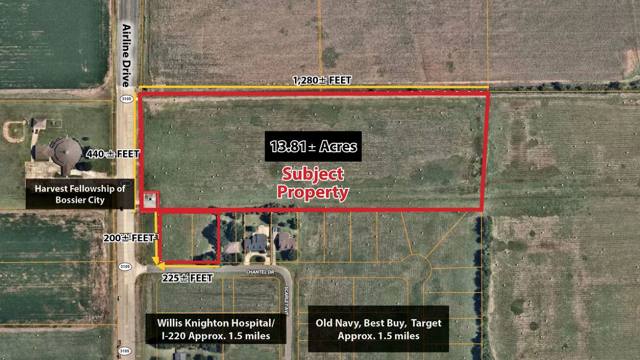 Airline Dr, Bossier City, LA 71112