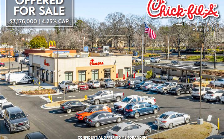 Wingstop New Bern Ave Raleigh Nc 5301, 5311 And 5321 Tin Roof way, Raleigh, NC 27616 | Crexi.com