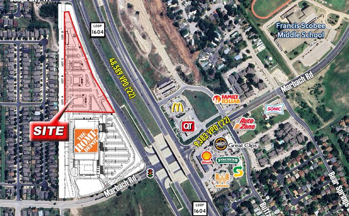 Pictures of Land property located at NWC Loop 1604 and Marbach 78245, San Antonio, US 78245 for sales - image #1