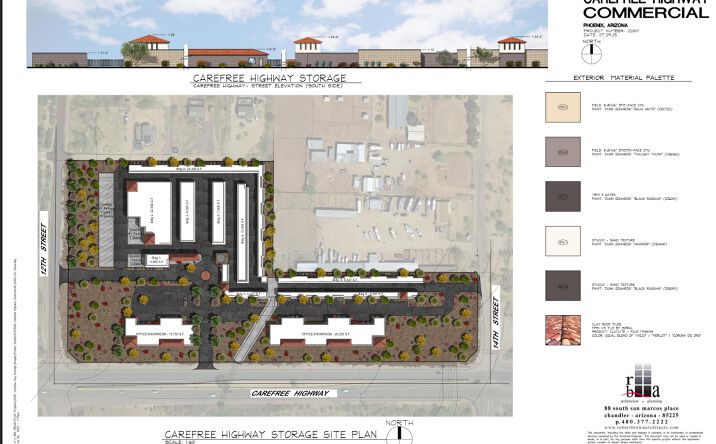 Pictures of Land, Mixed Use, Self Storage property located at CAREFREE HIGHWAY, Phoenix, AZ 85086 for sales - image #1