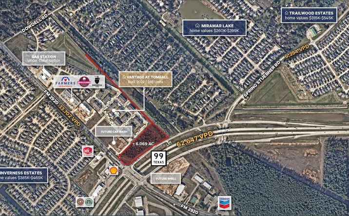 Pictures of Land property located at 9106 TX-99, Tomball, TX 77523 for sales - image #1