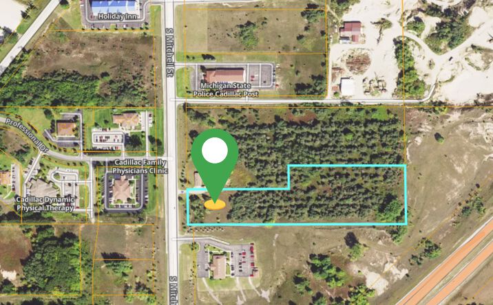 Pictures of Land property located at 7859 US-131, Cadillac, MI 49601 for sales - image #1