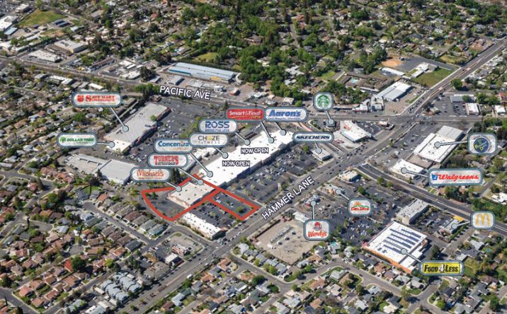 Pictures of Retail property located at 628 W Hammer Ln, Stockton, CA 95210 for sales - image #1