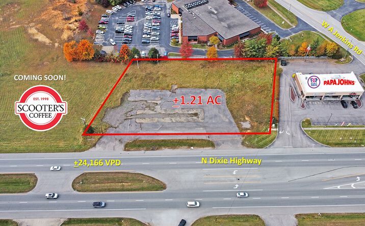 Pictures of Land property located at 4897 N Dixie Hwy, Elizabethtown, KY 42701 for sales - image #1