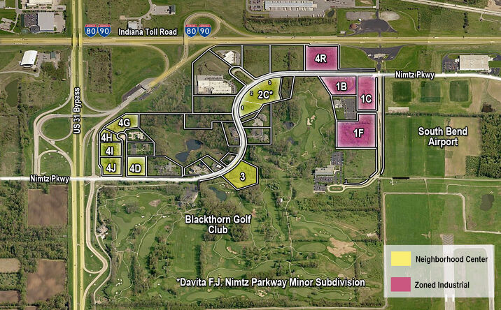 Pictures of Land property located at Blackthorn Corporate Park, South Bend, IN 46628 for sales - image #1