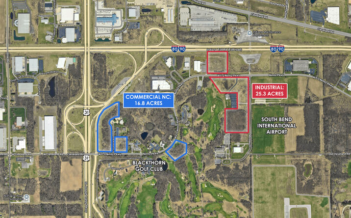 Pictures of Land property located at Blackthorn Corporate Park - 1F, South Bend, IN 46628 for sales - image #1