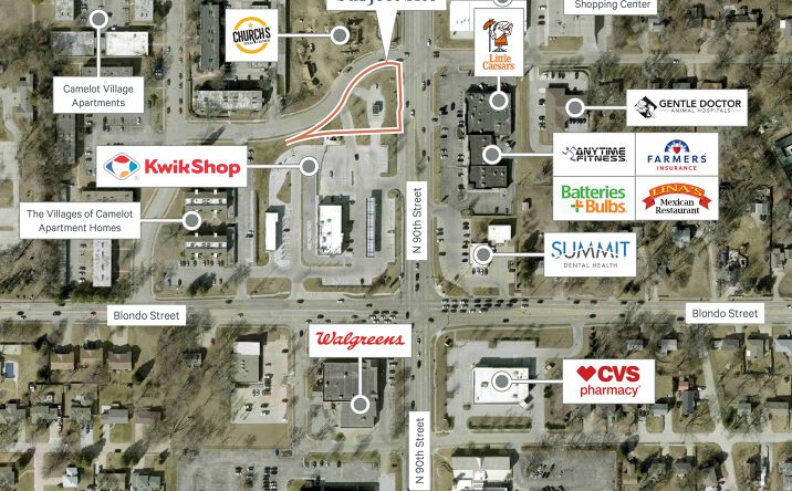 Pictures of Land, Mixed Use, Retail property located at 2220 N 90th St, Omaha, NE 68134 for sales - image #1