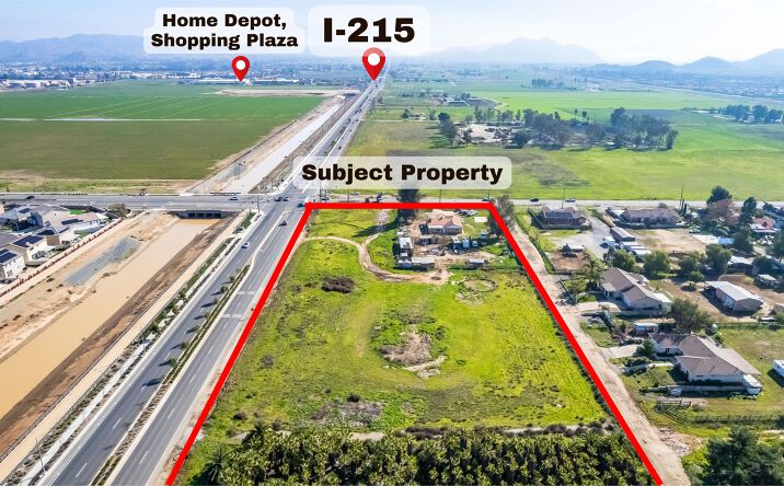 Pictures of Land property located at 26041 Murrieta Rd, Menifee, CA 92585 for sales - image #1