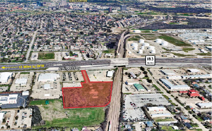 Pictures of Land property located at 410 E. Airport Fwy., Irving, TX 75062 for sales - image #1