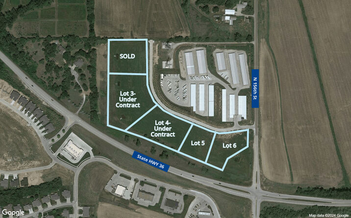 Pictures of Land property located at 156th & Hwy 36, Bennington, NE 68007 for sales - image #1