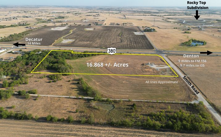 Pictures of Mixed Use, Land property located at US Hwy 380, Ponder, TX 76259 for sales - image #1