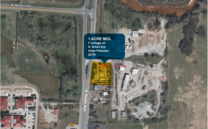 Pictures of Land property located at 1334 S Green Ave, Purcell, OK 73080 for sales - image #1